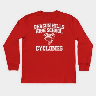 Beacon Hills Cyclones - Teen Wolf (TV Show) Kids Long Sleeve T-Shirt